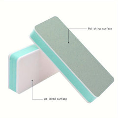 4 Pcs Double Sided Nail Buffer Blocks Manicure Tools