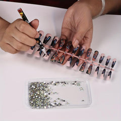 Rhinestones Picker Wax Pen Nail Art Dotting Tool