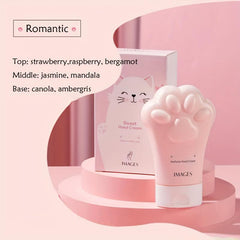 Moisturizing Cat Claw Hand Cream for Dry Skin - Travel Size Lotion