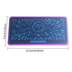 Stainless Steel Nail Stamping Plates Image Stamp Template Nails Printing Tool