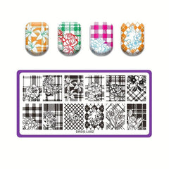 Nail Stamping Plates Shapes Image Stamp Template Nails Printing Tool