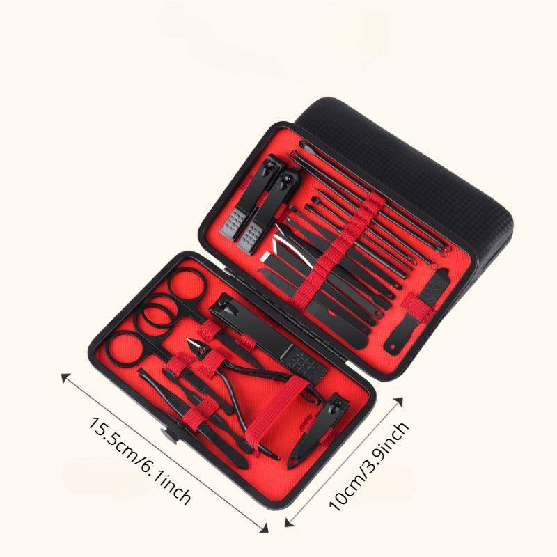 Manicure Set Pedicure Kit Nail Clippers Professional Grooming Kit Nail Tools