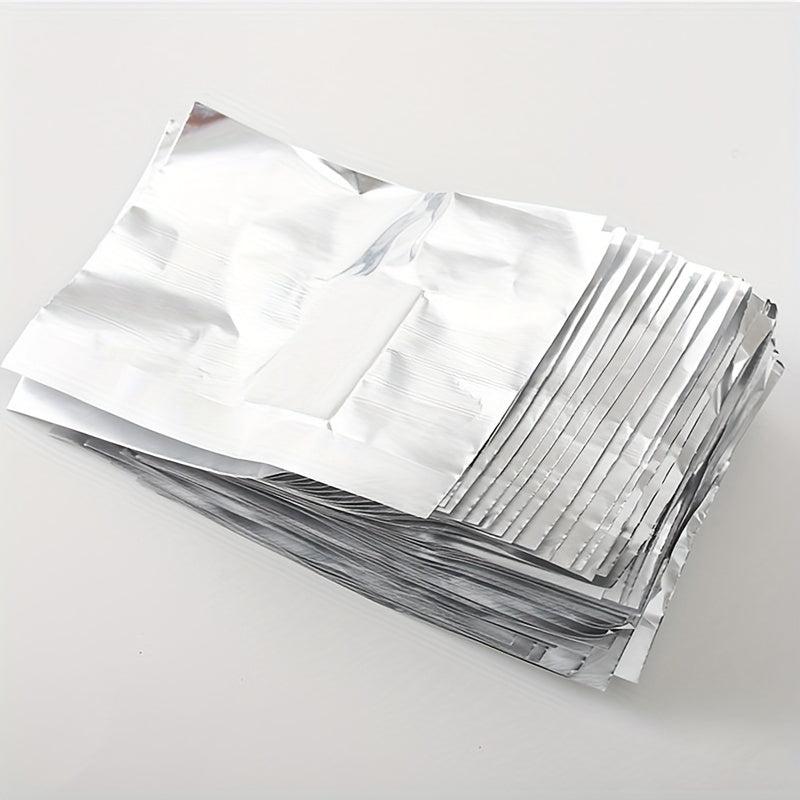 Nail Removal Tin Foil With Cotton Pads Nail Removal Tool 50 100 Pcs Pack