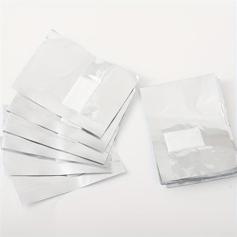 Nail Removal Tin Foil With Cotton Pads Nail Removal Tool 50 100 Pcs Pack