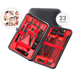 Nail Clippers Set Stainless Steel Manicure Pedicure Portable Travel Grooming Kit