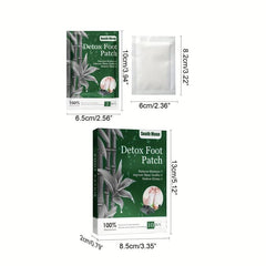 Herbal Foot Care Patch Removes Moisture Cold Relaxes Body Mind Sleep Aid