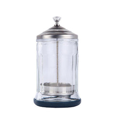 29 Oz Sanitizing Manicure Glass Small Glass Salon Jar Container