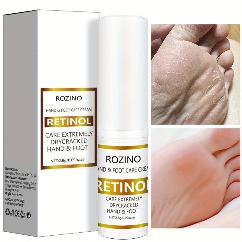 Retinol Hand Foot Care Cream for Dry Rough Skin - Moisturize & Nourish