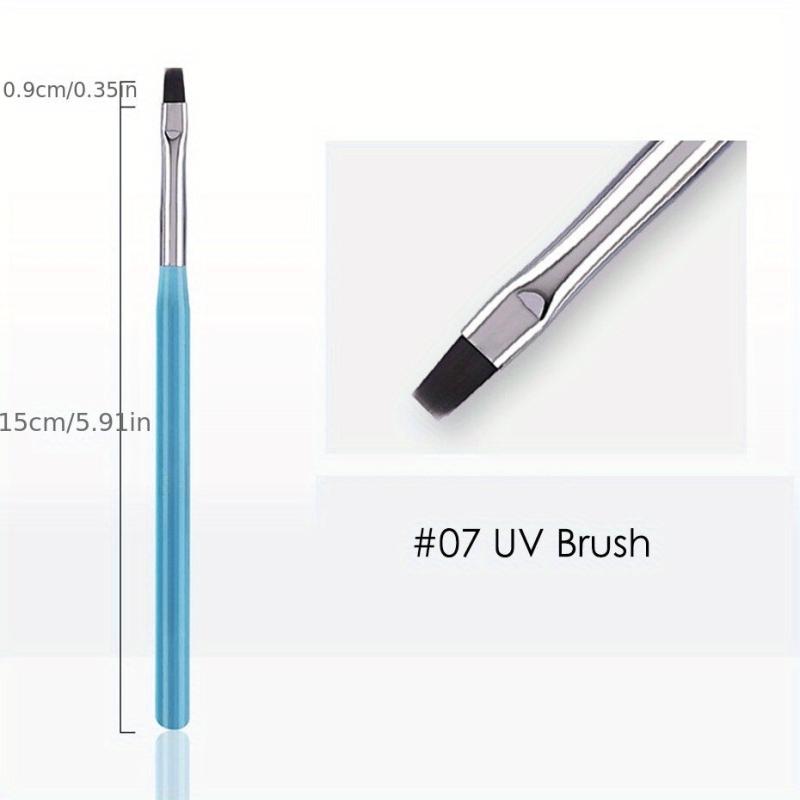 Manicure Nail Brush Acrylic Gradient Drawing Gel Polish Pen French Liner Ombre