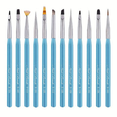 Manicure Nail Brush Acrylic Gradient Drawing Gel Polish Pen French Liner Ombre