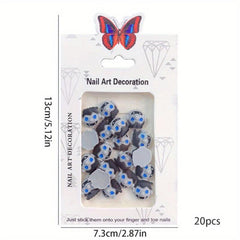 Halloween Nail Art Charms 3D Resin Cartoon Pumpkin Ghost Skull