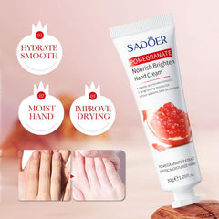 3pcs Pomegranate Hand Cream Hydrating Hand Lotion Nourishing Hands