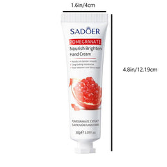 3pcs Pomegranate Hand Cream Hydrating Hand Lotion Nourishing Hands