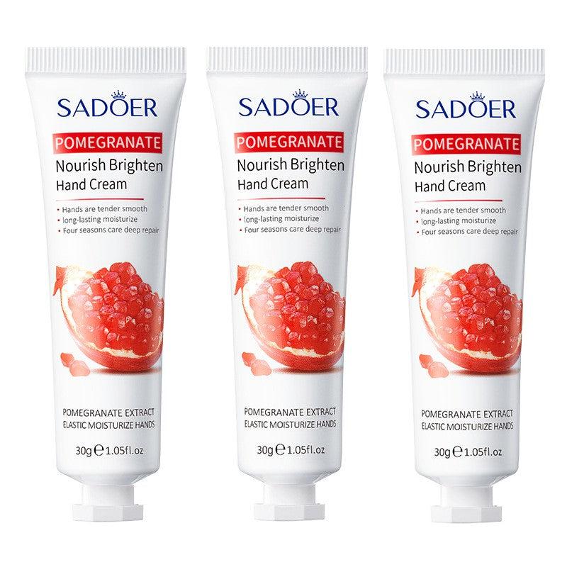 3pcs Pomegranate Hand Cream Hydrating Hand Lotion Nourishing Hands