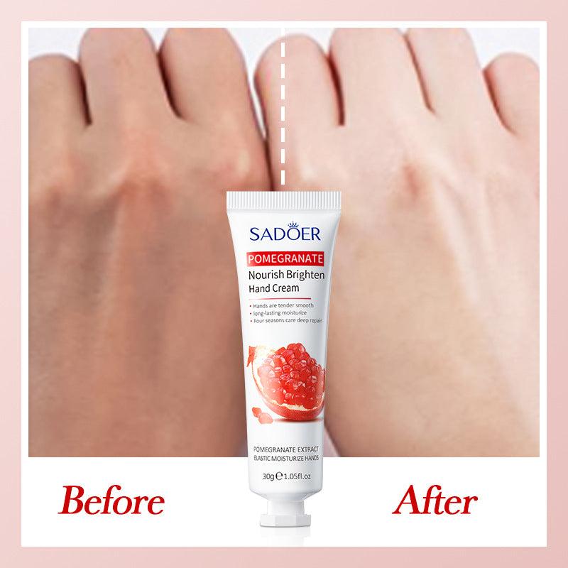 3pcs Pomegranate Hand Cream Hydrating Hand Lotion Nourishing Hands