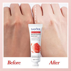 3pcs Pomegranate Hand Cream Hydrating Hand Lotion Nourishing Hands