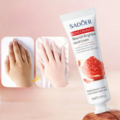3pcs Pomegranate Hand Cream Hydrating Hand Lotion Nourishing Hands
