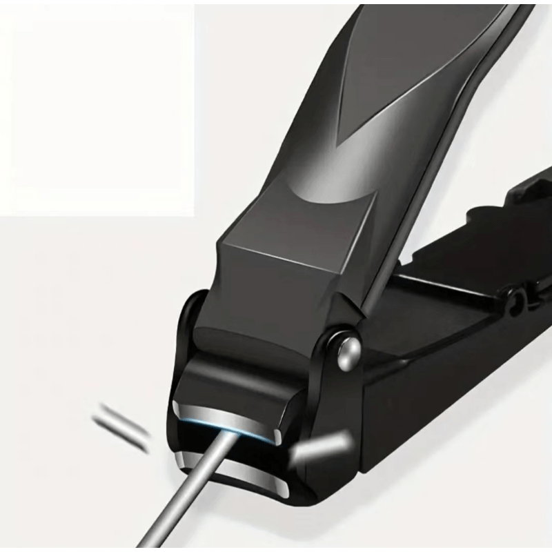 Portable Nail Clippers with Nail File & Storage Box