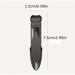Portable Nail Clippers with Nail File & Storage Box