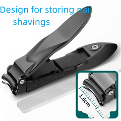 Portable Nail Clippers with Nail File & Storage Box