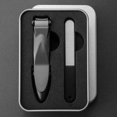 Portable Nail Clippers with Nail File & Storage Box