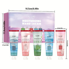 Perfume Hand Cream Gift Set, Deeply Moisturizing, Travel Size Hand Lotion