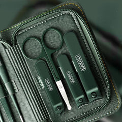 9-Piece Professional Manicure Set with Stainless Steel Nail Clippers and Cutters