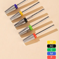 5-in-1 Nail Carbide Bit Fast Remove Acrylic Hard Gel Manicure Nail
