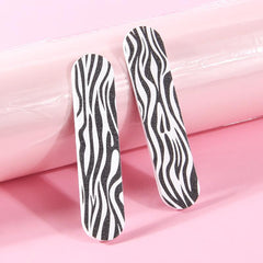10pcs Double Sided Printed Fingernail Files