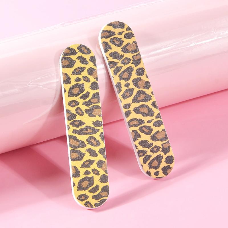 10pcs Double Sided Printed Fingernail Files