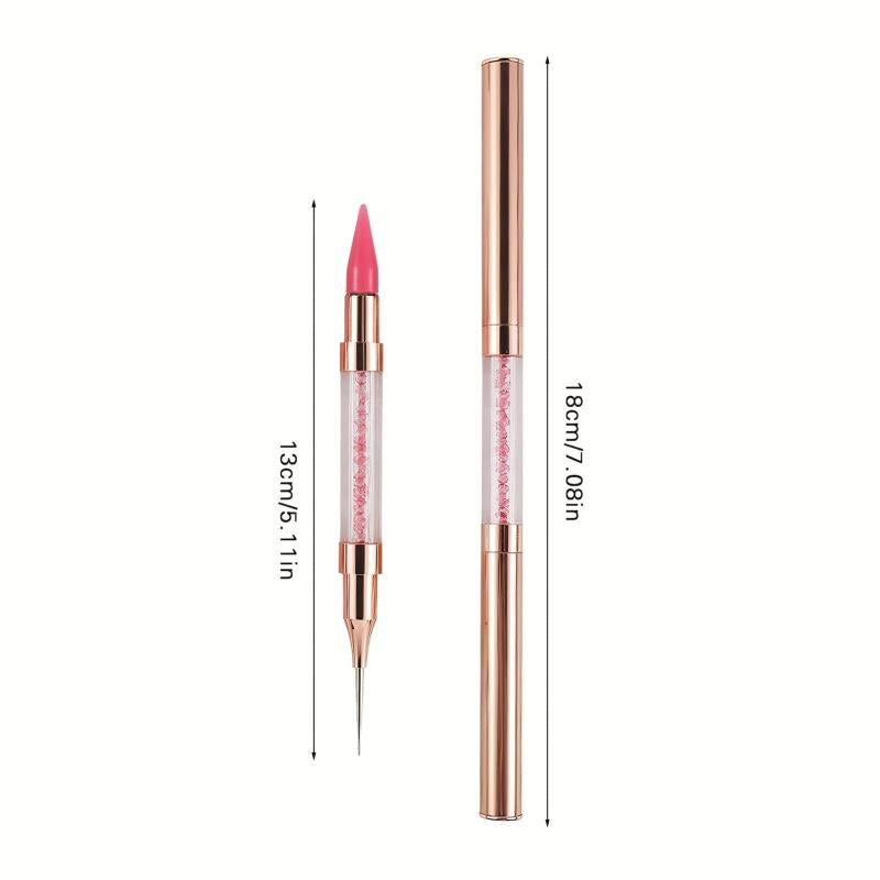 Rhinestone Nail Art Pen Dual End Dotting Tool