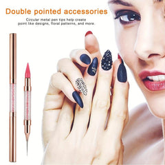 Rhinestone Nail Art Pen Dual End Dotting Tool