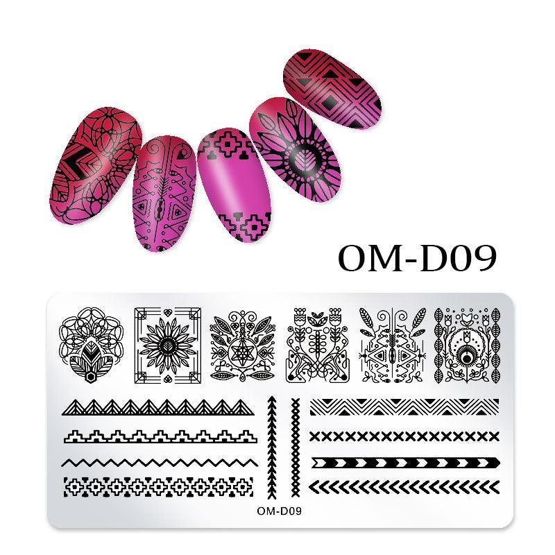 Nail Art Film Painting Plate for Transfer Printing