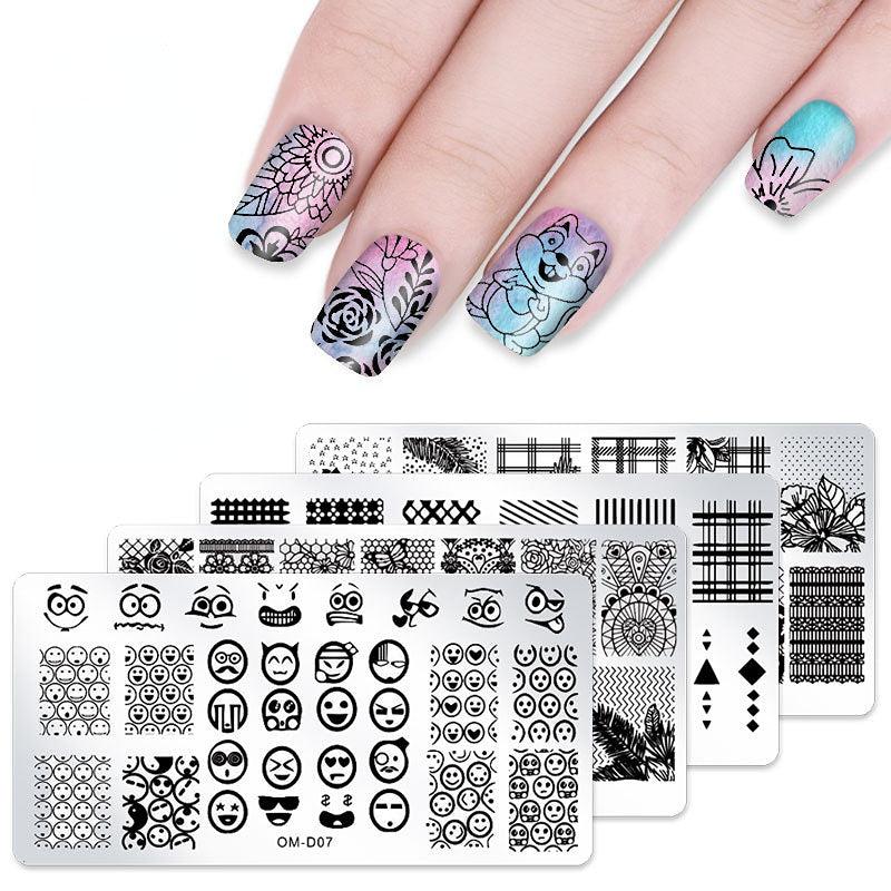 Nail Art Film Painting Plate for Transfer Printing
