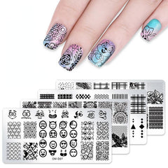 Nail Art Film Painting Plate for Transfer Printing