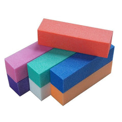 3pcs Elastic Beancurd Block Sanding Block Nail File Manicure Tool