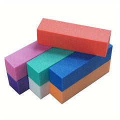 3pcs Elastic Beancurd Block Sanding Block Nail File Manicure Tool