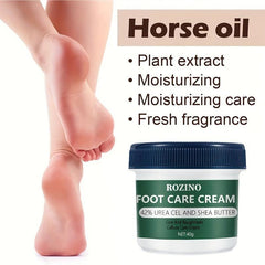Shea Butter & Urea Foot Cream for Cracked Heels - Hydrating & Softening