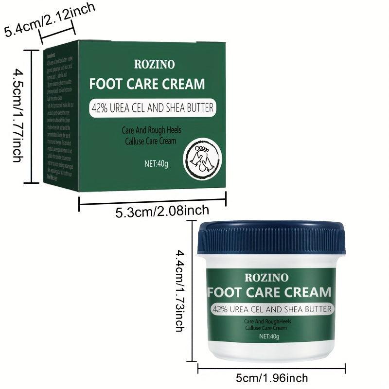 Shea Butter & Urea Foot Cream for Cracked Heels - Hydrating & Softening