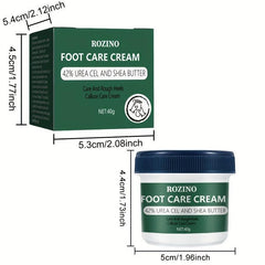 Shea Butter & Urea Foot Cream for Cracked Heels - Hydrating & Softening