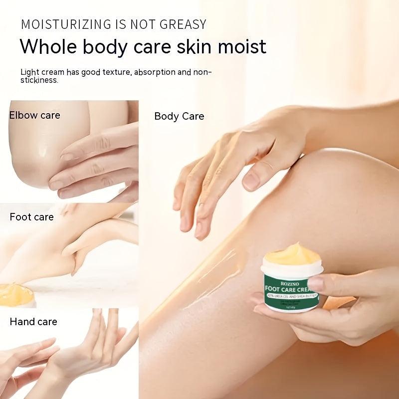Shea Butter & Urea Foot Cream for Cracked Heels - Hydrating & Softening
