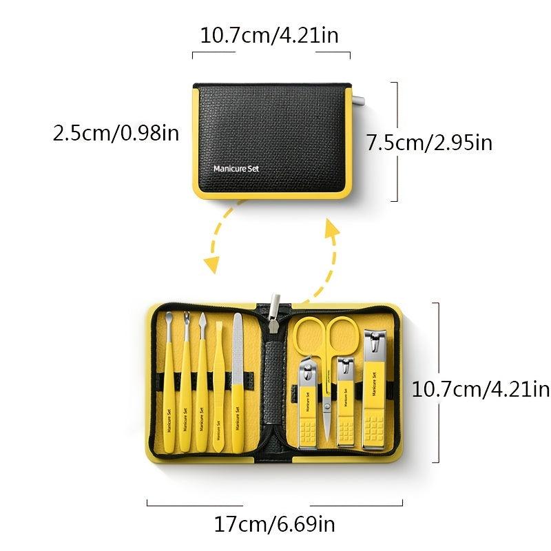 Professional Nail Clippers Set for Thick Nails with Travel Case