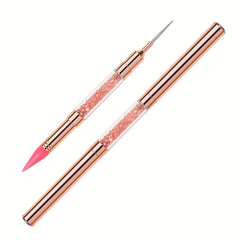 Dual Ended Nail Rhinestone Picker Wax Tip Pencil Double Head Nail Art Rhinestone