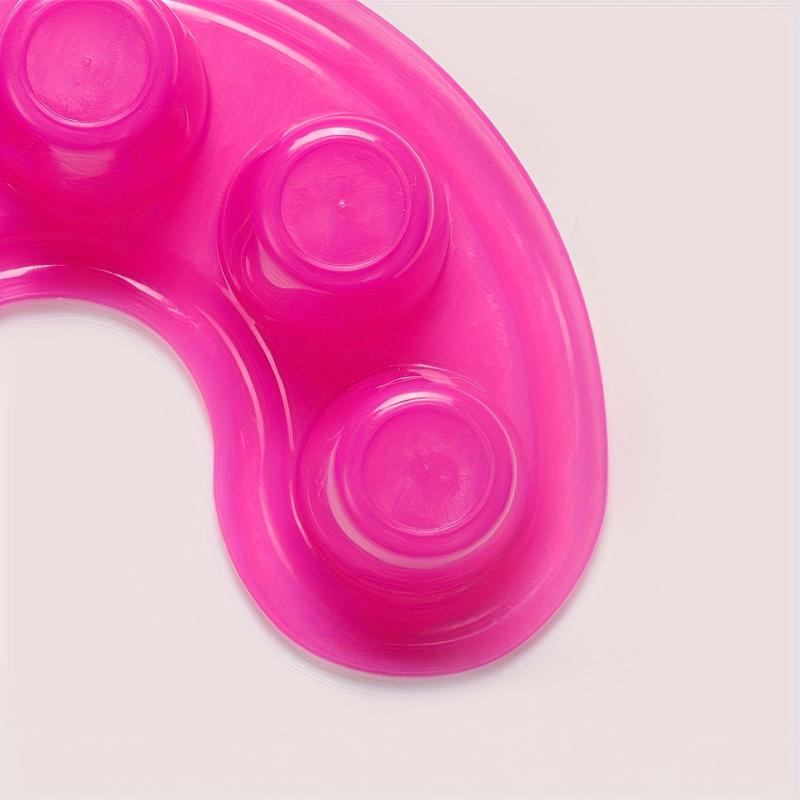 2PCS Rose Red Hand Soap Bowl Disinfection Five Hole Soak Hand Bowl