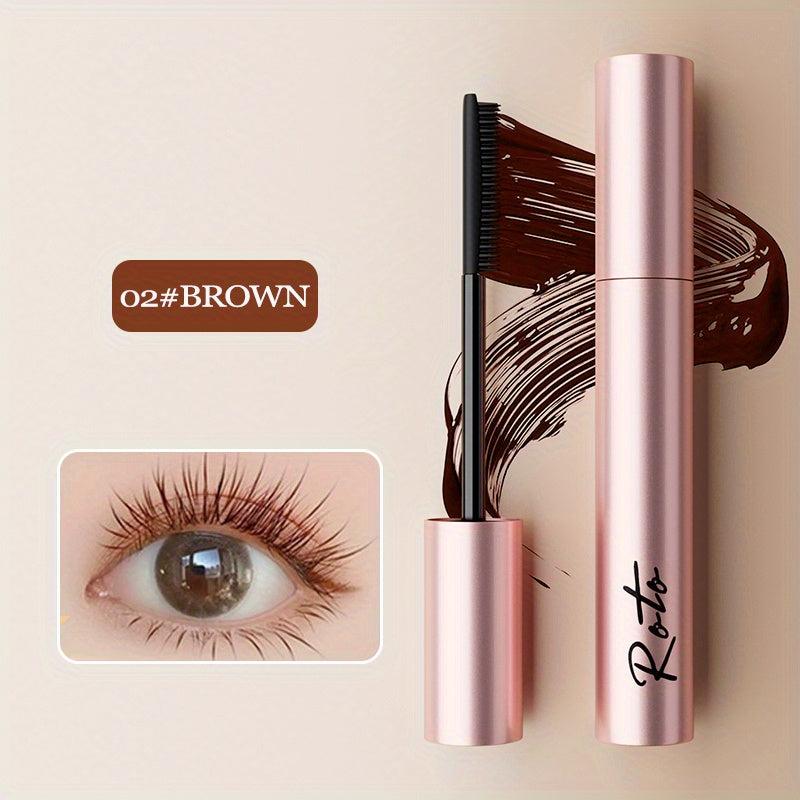 Waterproof Mascara for Easy Shaping Sunflower Eyelashes - Brown