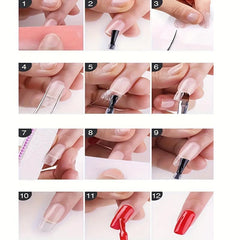 Nail Gel Art Fiberglass Silk Glass Tips Extension