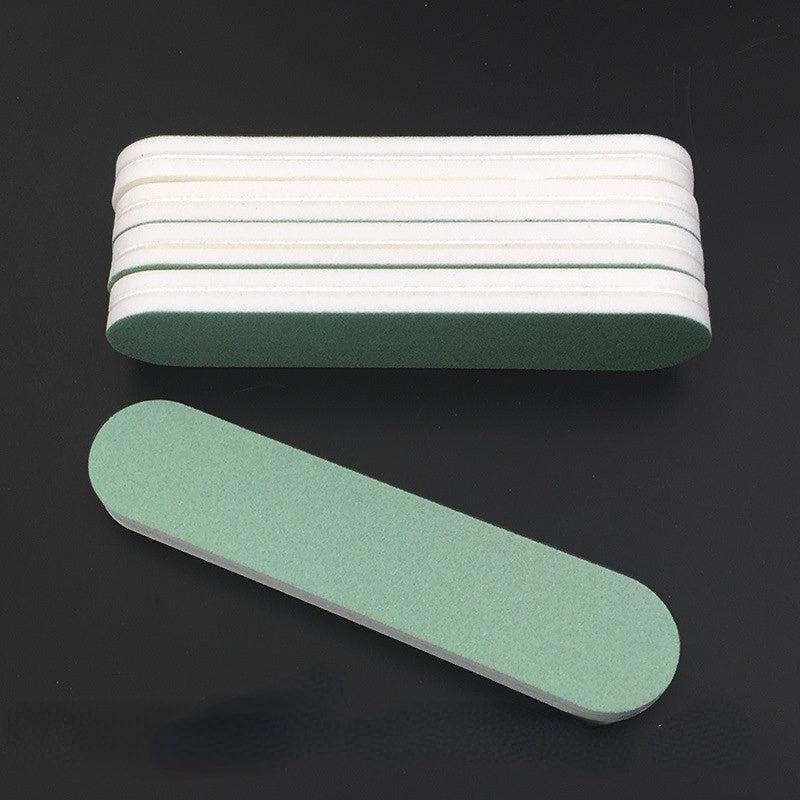 10Pcs Nail File Double sided Nail Polishing Grinder Nail Cleaning Tools