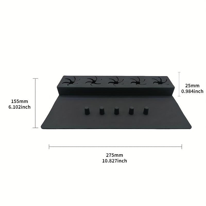 Silicone Nail Polish Bottle Holder Organizer Nail Station