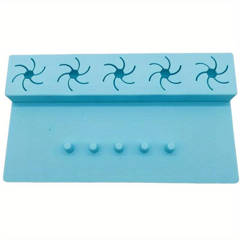 Silicone Nail Polish Bottle Holder Organizer Nail Station