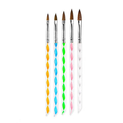 Professional Nail Gel Pens Set with Acrylic Gel Builder Cuticle Pusher